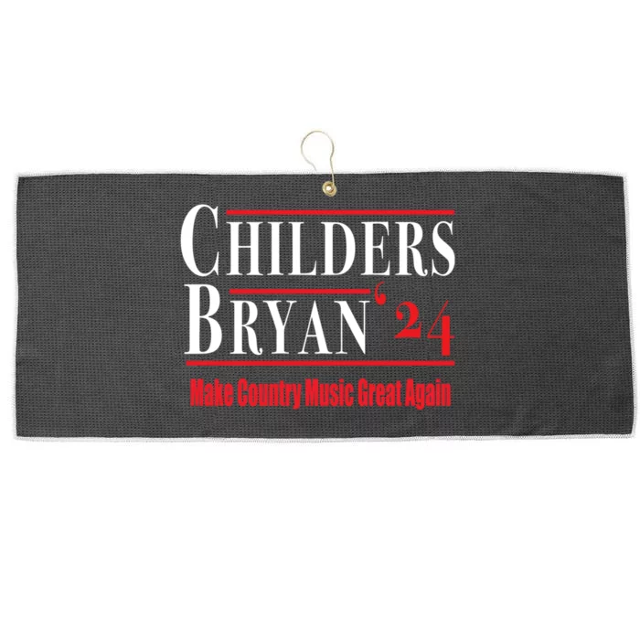 Childers Bryan 2024 Election Make Country Great Again Large Microfiber Waffle Golf Towel