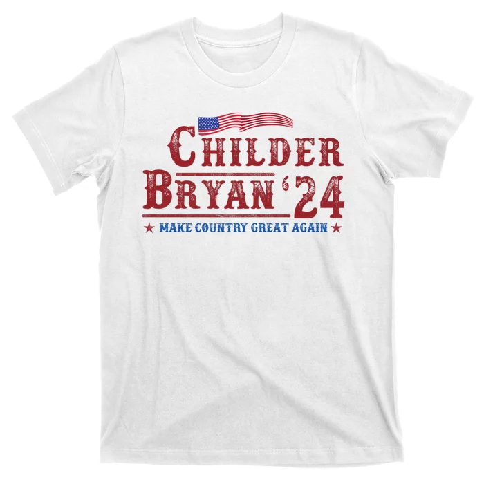 Childers Bryan 2024 Election Make Country Great Again T-Shirt