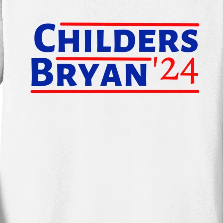 Childers Bryan '24 Kids Long Sleeve Shirt