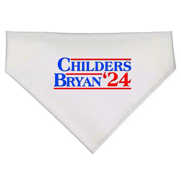 Childers Bryan 2024 Election USA-Made Doggie Bandana