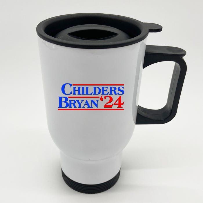 Childers Bryan 2024 Election Front & Back Stainless Steel Travel Mug