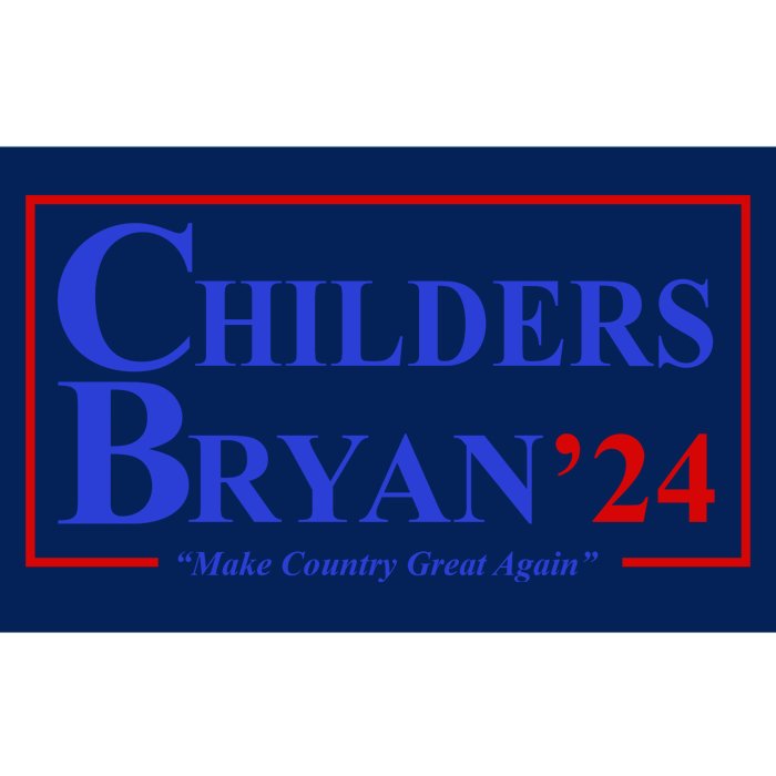 Childers Bryan 2024 Make Country Great Again Bumper Sticker