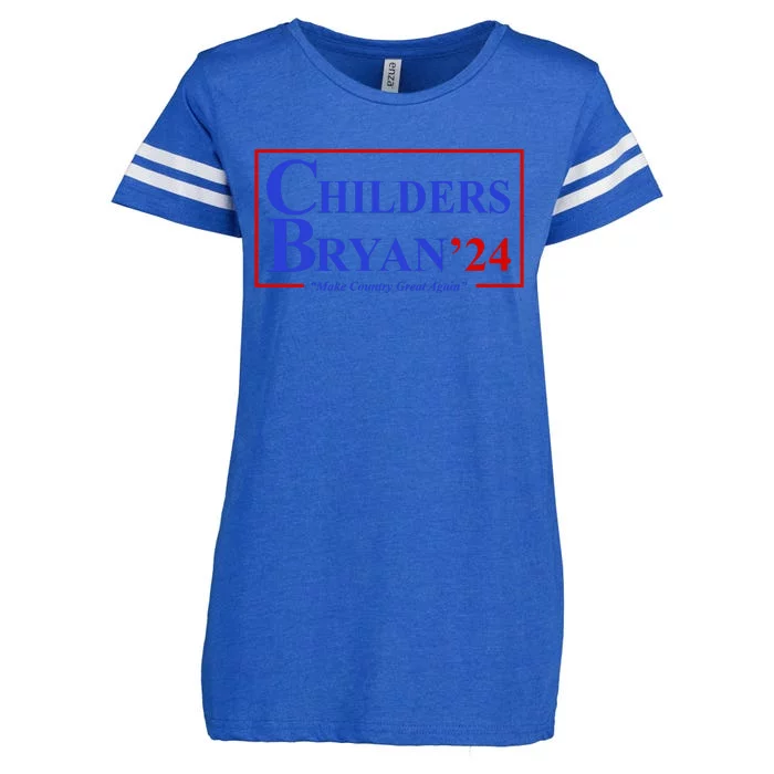 Childers Bryan 2024 Make Country Great Again Enza Ladies Jersey Football T-Shirt