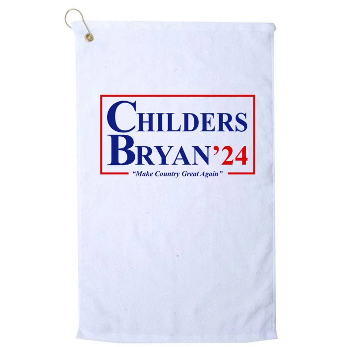 Childers Bryan 2024 Make Country Great Again Platinum Collection Golf Towel