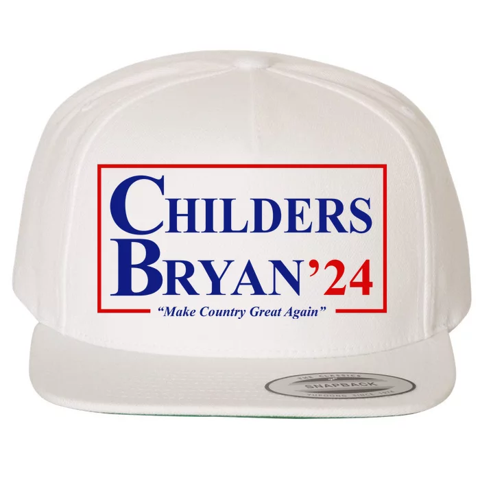 Childers Bryan 2024 Make Country Great Again Wool Snapback Cap