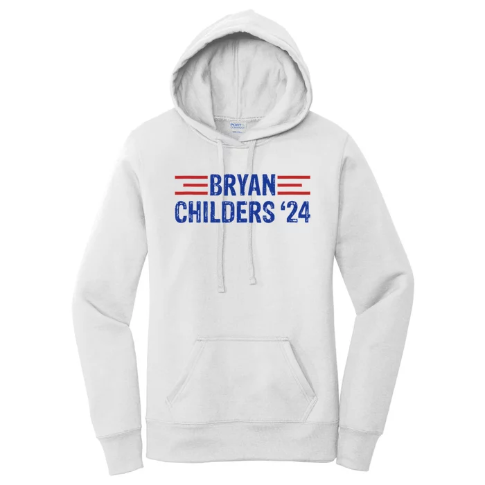 Childers Bryan 2024 Election Women's Pullover Hoodie