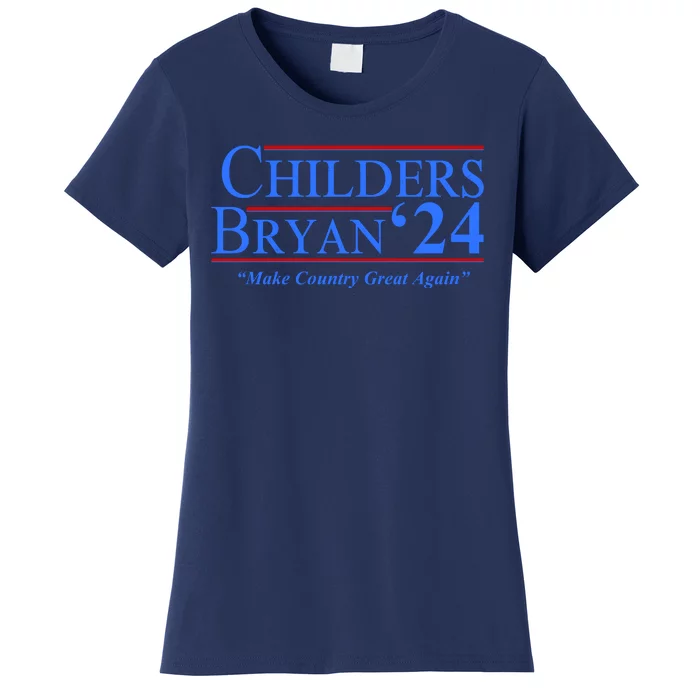 Childers Bryan 2024 Make Country Great Again Women's T-Shirt