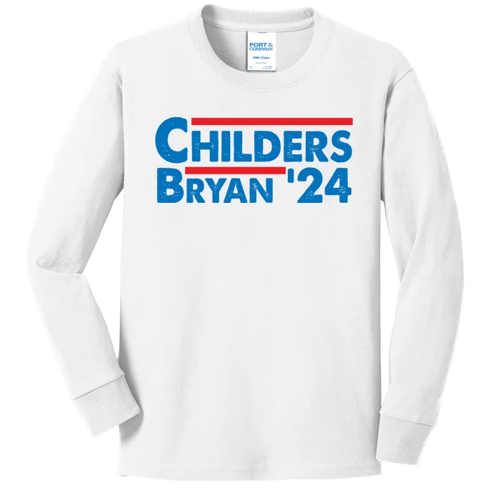 Childers Bryan '24 Kids Long Sleeve Shirt