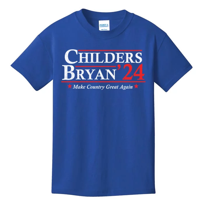 Childers Bryan 2024 Make Country Great Kids T-Shirt