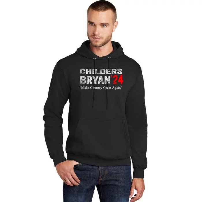 Childers Bryan 2024 Make Country Great Again Tall Hoodie