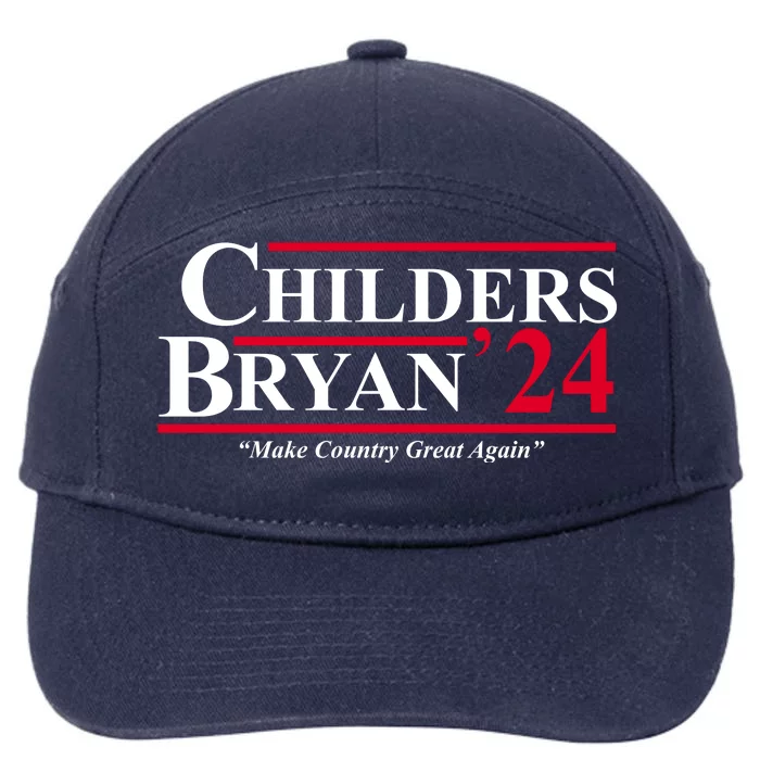 Childers Bryan 2024 Make Country Great Again 7-Panel Snapback Hat