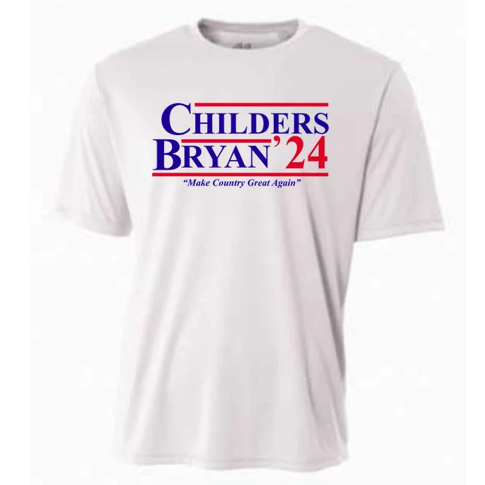 Childers Bryan 2024 Make Country Great Again Cooling Performance Crew T-Shirt