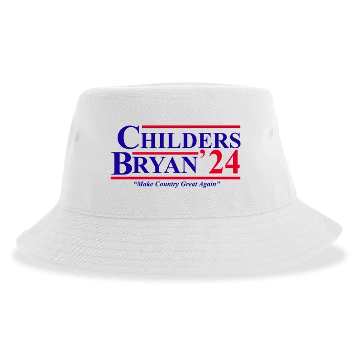 Childers Bryan 2024 Make Country Great Again Sustainable Bucket Hat