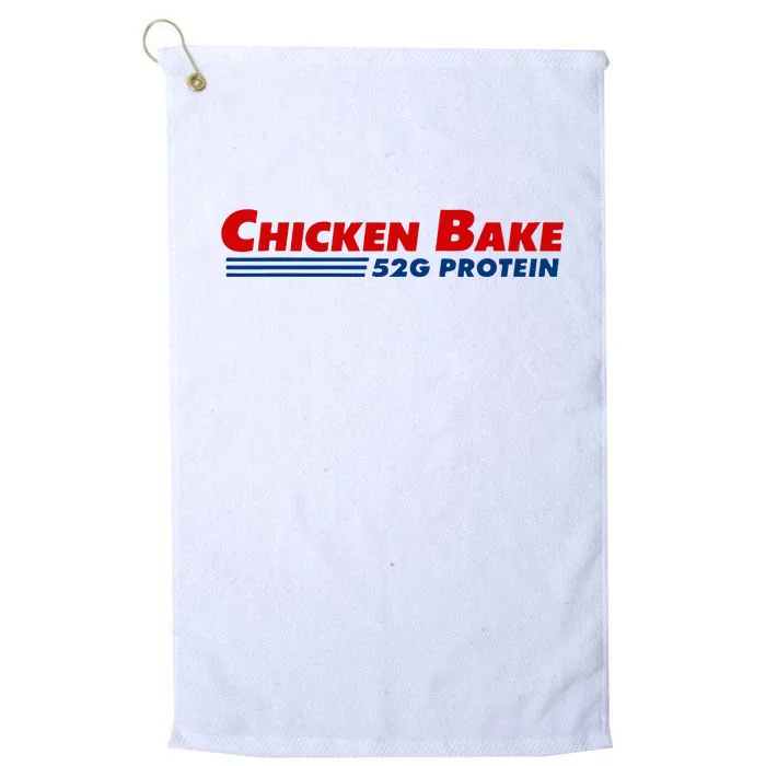 Chicken Bake 52g Protein Platinum Collection Golf Towel