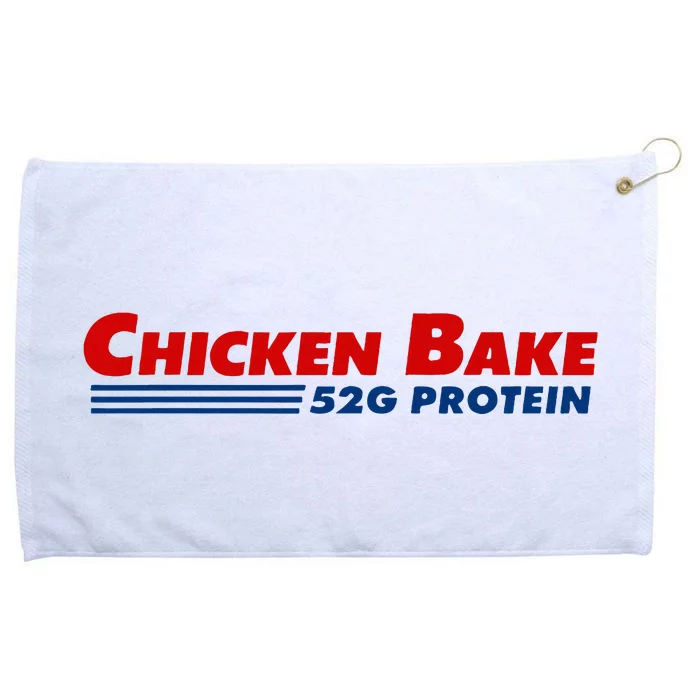 Chicken Bake 52g Protein Grommeted Golf Towel