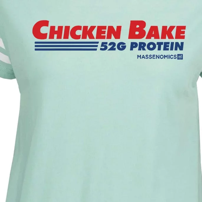 Chicken Bake 52g Protein Enza Ladies Jersey Football T-Shirt