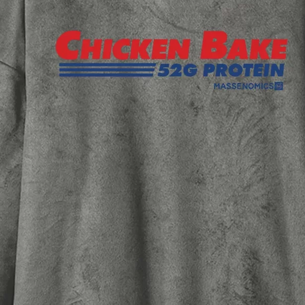 Chicken Bake 52g Protein Hooded Wearable Blanket