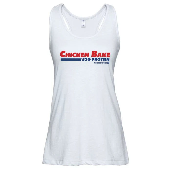 Chicken Bake 52g Protein Ladies Essential Flowy Tank