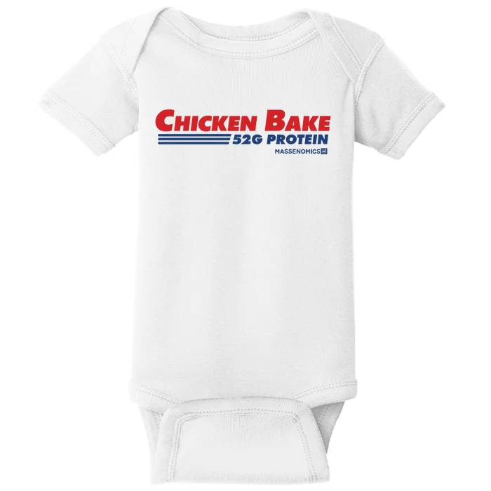 Chicken Bake 52g Protein Baby Bodysuit