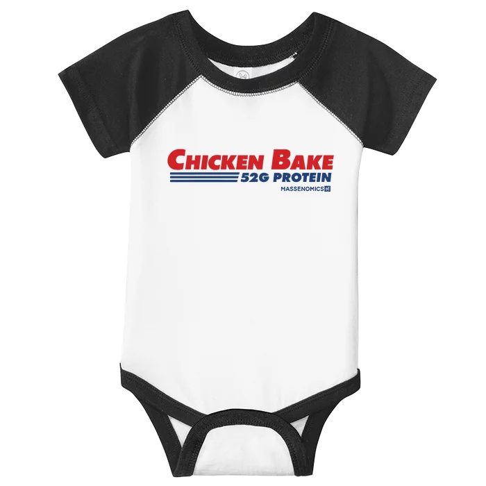 Chicken Bake 52g Protein Infant Baby Jersey Bodysuit