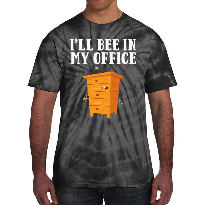 Cool Beekeeper Art Beekeeping Bee Lover Honeybee Tie-Dye T-Shirt