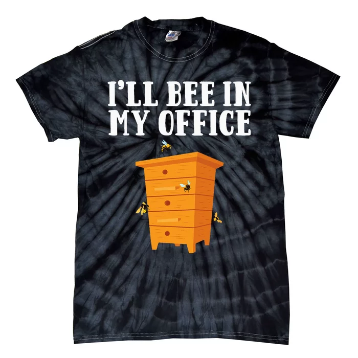 Cool Beekeeper Art Beekeeping Bee Lover Honeybee Tie-Dye T-Shirt