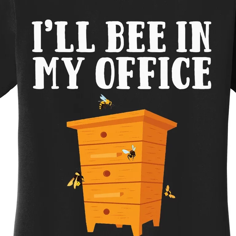 Cool Beekeeper Art Beekeeping Bee Lover Honeybee Women's T-Shirt