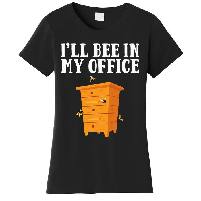 Cool Beekeeper Art Beekeeping Bee Lover Honeybee Women's T-Shirt