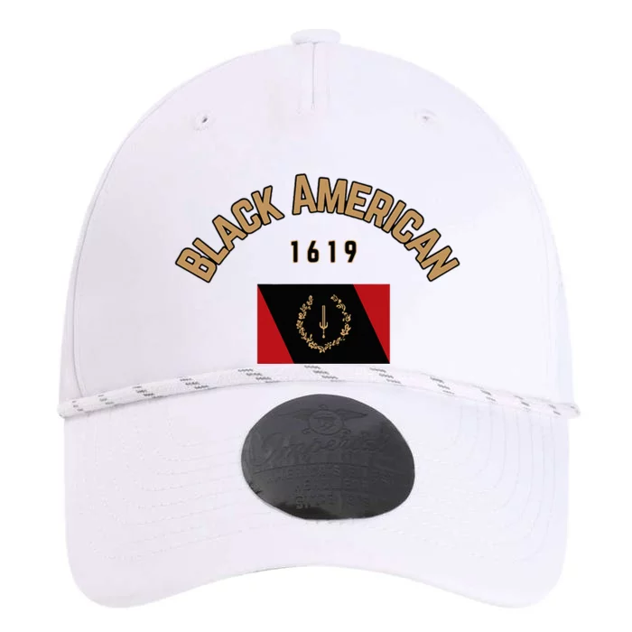 Cute Black American 1619 Black Afro American Heritage Flag Performance The Dyno Cap