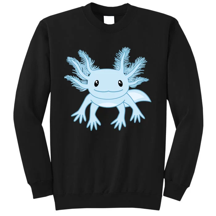 Cute Blue Axolotl Kawaii Aesthetic Axolotls Front & Back Coffee