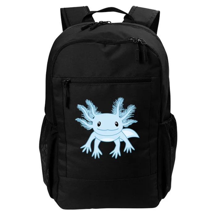 Cute Blue Axolotl Kawaii Aesthetic Axolotls Daily Commute Backpack ...