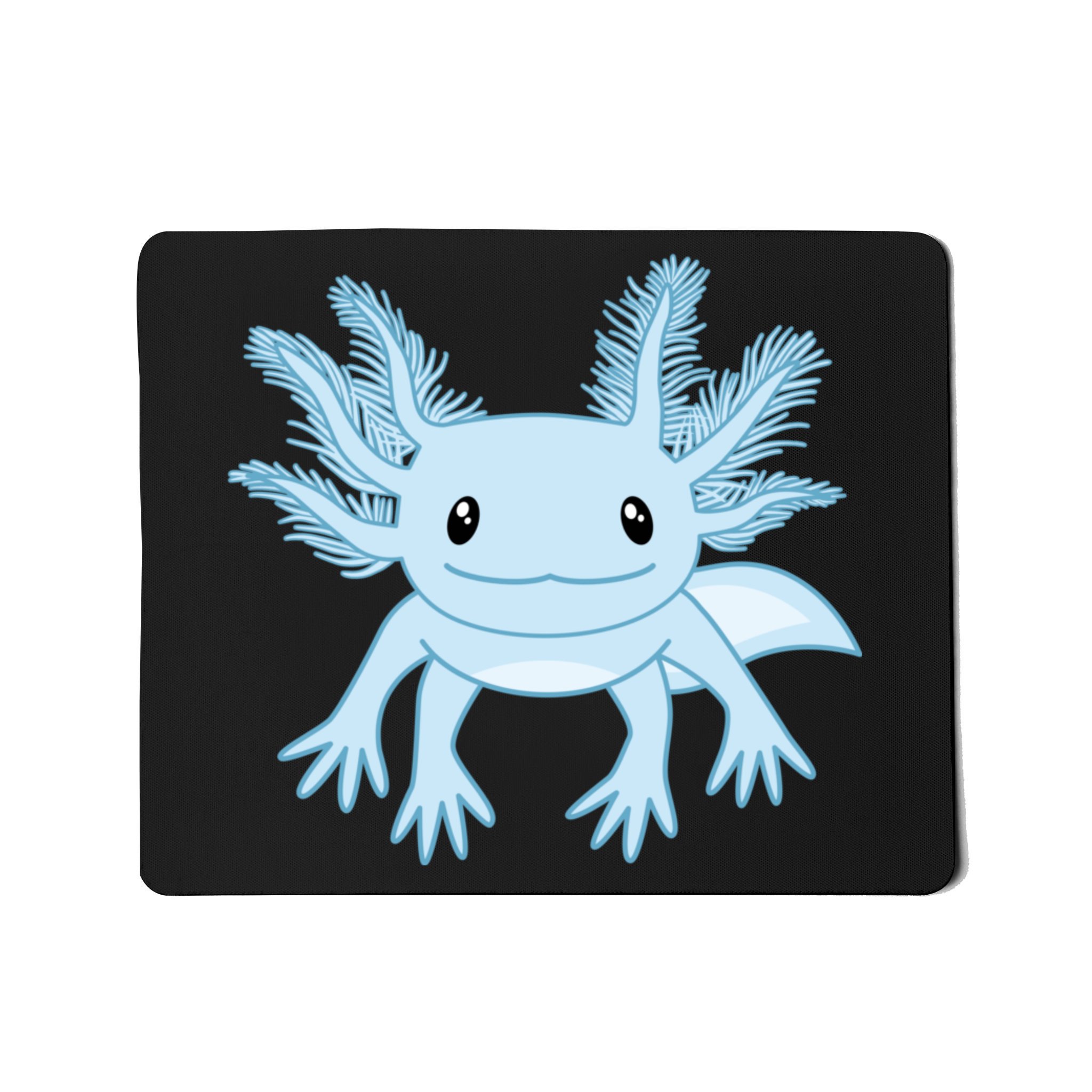 Cute Blue Axolotl Kawaii Aesthetic Axolotls Front & Back Coffee