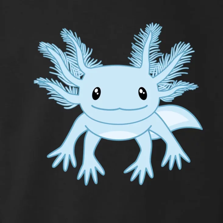 Cute Blue Axolotl Kawaii Aesthetic Axolotls Toddler Hoodie