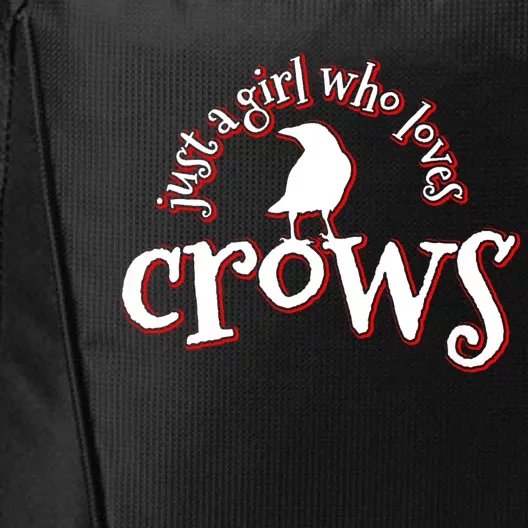 Crow Bird Animal Raven Gift City Backpack