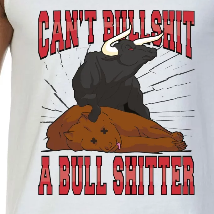 Can't Bullshit A Bull Shitter Funny Comfort Colors® Tank Top