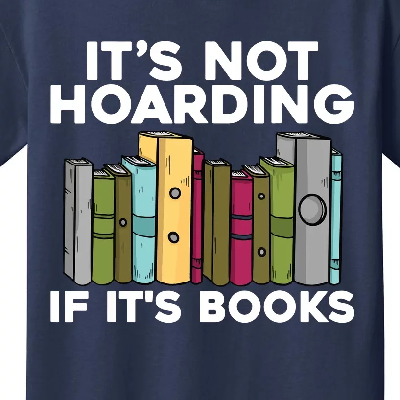 Cool Books Art Men Women Read Books Bookworm Library Reading Kids T-Shirt