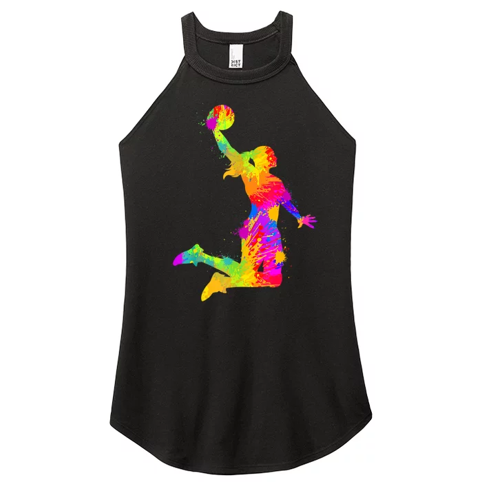 Cool Basketball Apparel & Gift Ideas Basketball Women’s Perfect Tri Rocker Tank