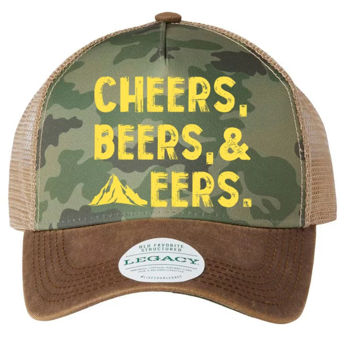 Cheers Beers And Mountaineers West Virginia Legacy Tie Dye Trucker Hat