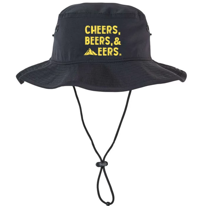 Cheers Beers And Mountaineers West Virginia Legacy Cool Fit Booney Bucket Hat