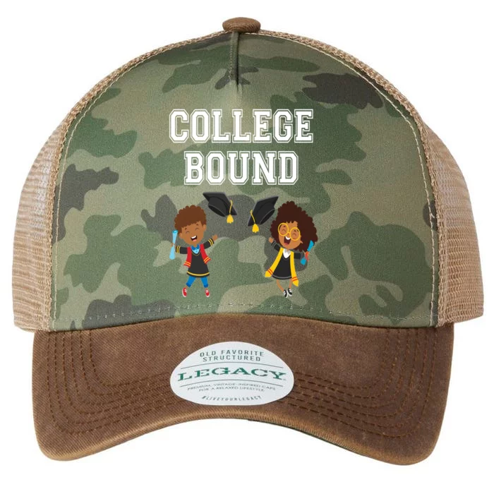 College Bound African American Black Gift Legacy Tie Dye Trucker Hat