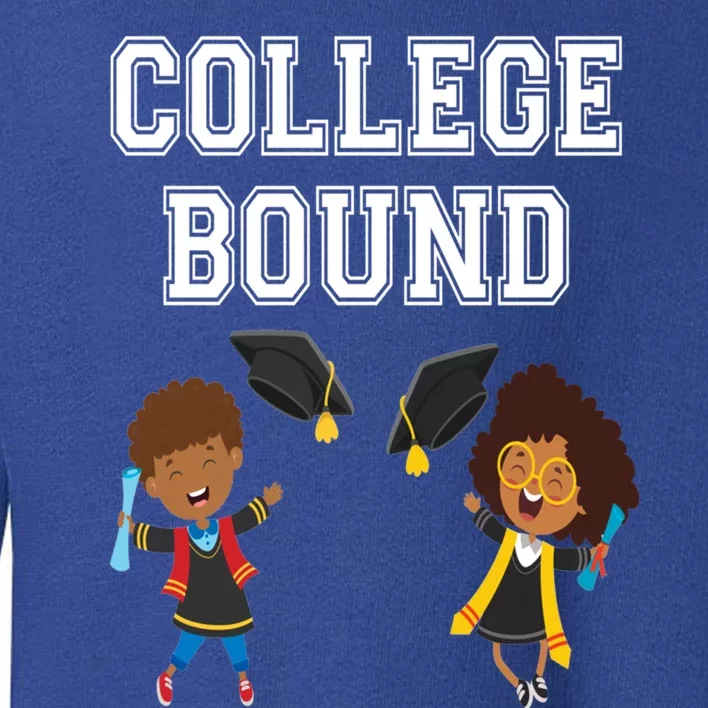 College Bound African American Black Gift Toddler Sweatshirt