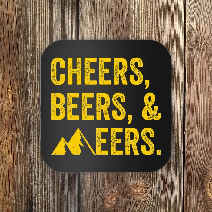 Cheers Beers And Mountaineers West Virginia Coaster