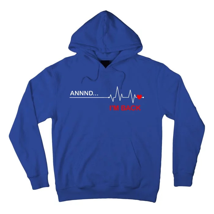 Coronary Bypass Artery Open Heart Diseases Surgery Tall Hoodie