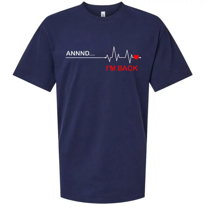 Coronary Bypass Artery Open Heart Diseases Surgery Sueded Cloud Jersey T-Shirt