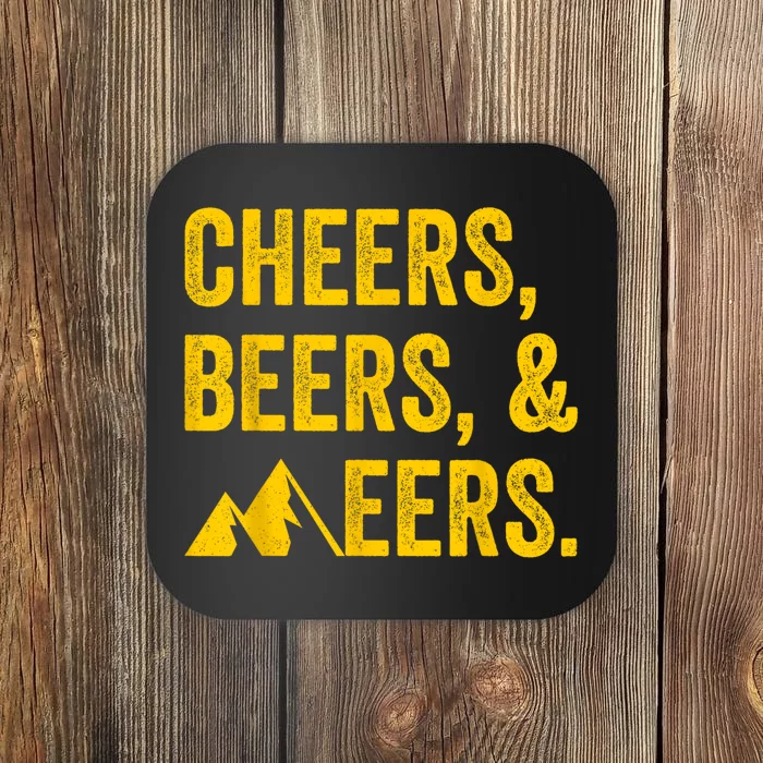 Cheers Beers And Mountaineers West Virginia Coaster