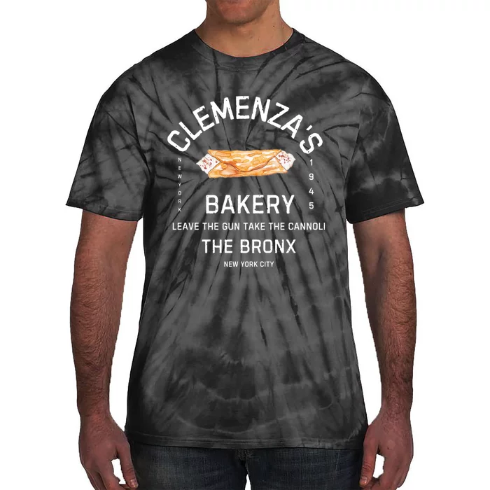 ClemenzaS Bakery Authentic Cannoli Delights And More! Tie-Dye T-Shirt