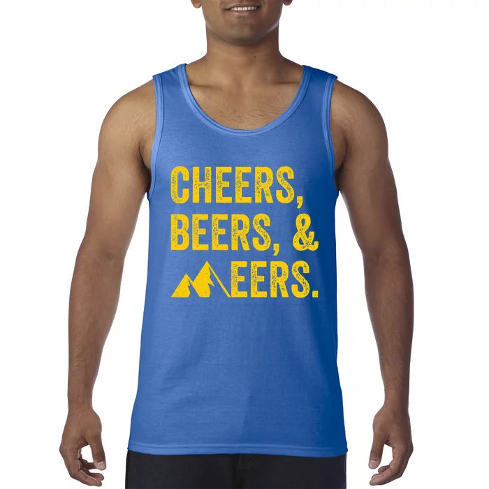 Cheers Beers And Mountaineers West Virginia Tank Top