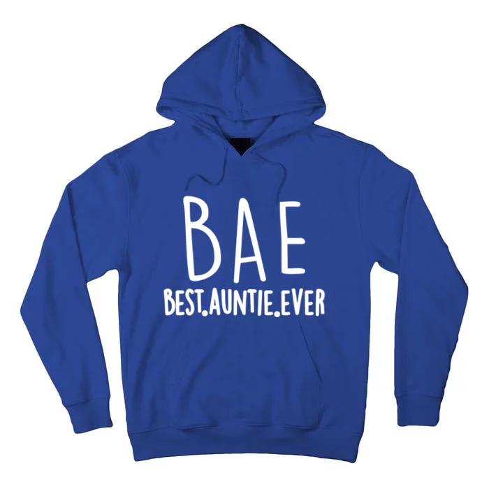 Cool Best Auntie Ever Bae Funny Gift Jumper Tall Hoodie