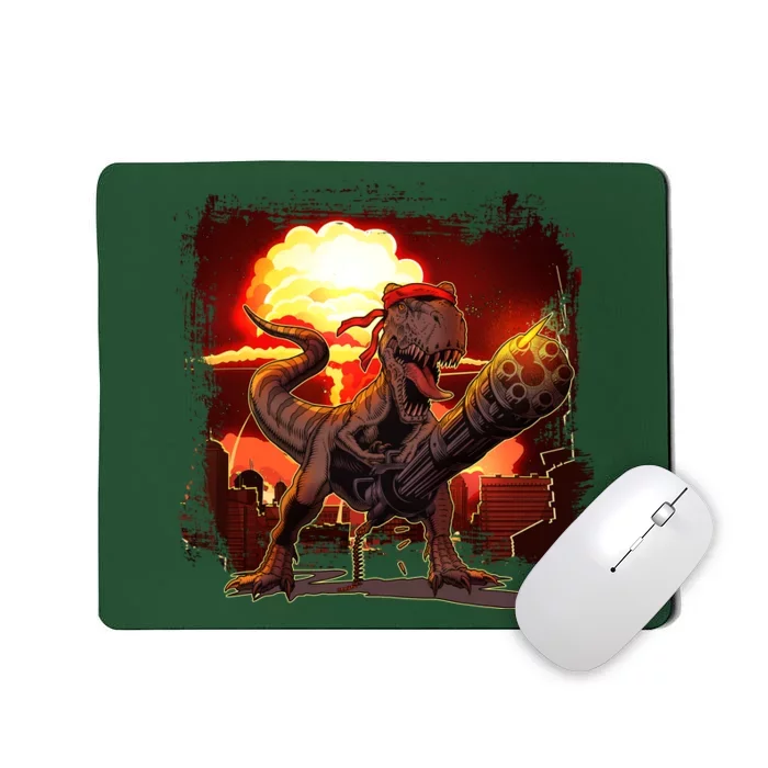 Comic Book Action Hero Movie Trex Dinosaur Mousepad