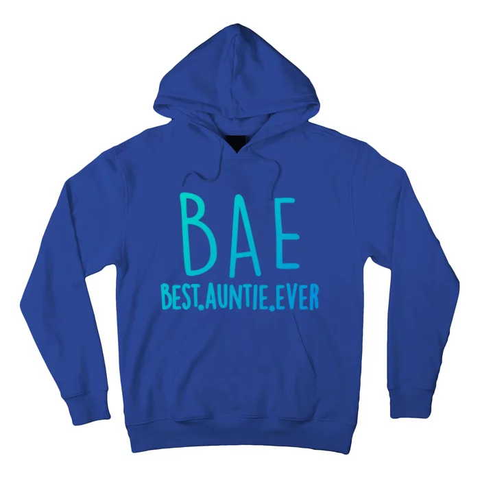 Cool Best Auntie Ever Bae Funny Gift Jumper Hoodie